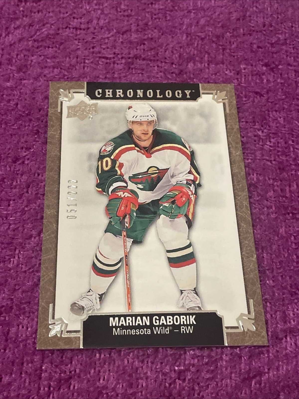 Chronology Hockey Marian 2019 Upper Deck 2019 Upper Deck
