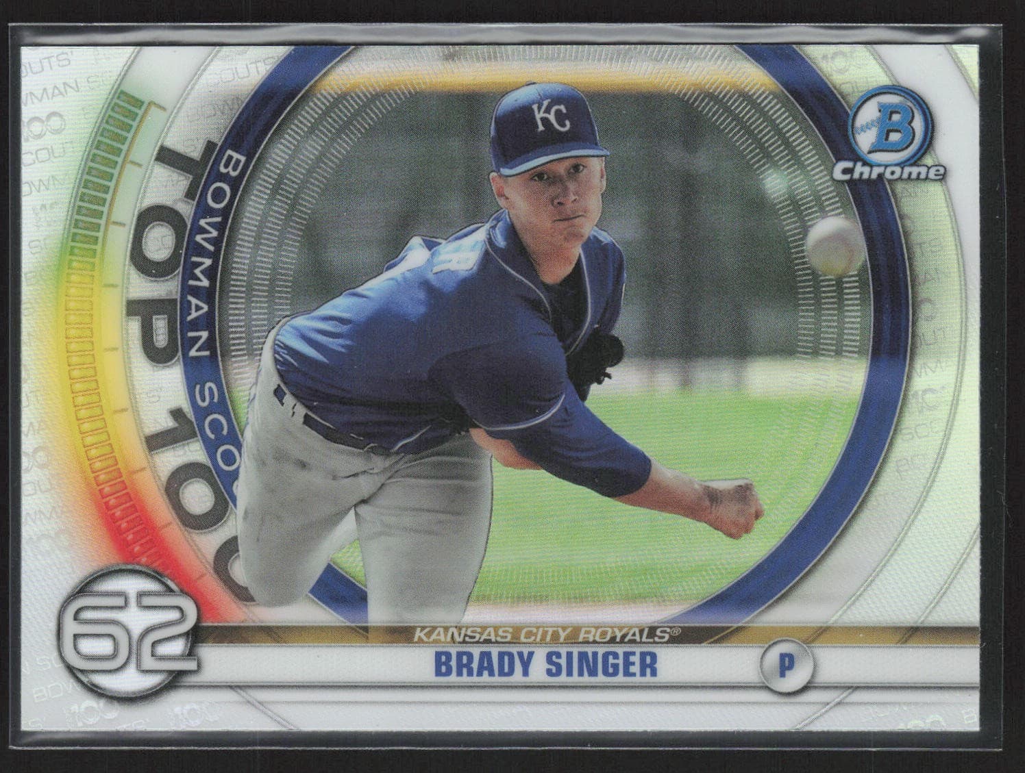 Brady Singer Bowman 2020 Bowman Chrome 2020 Bowman Chrome