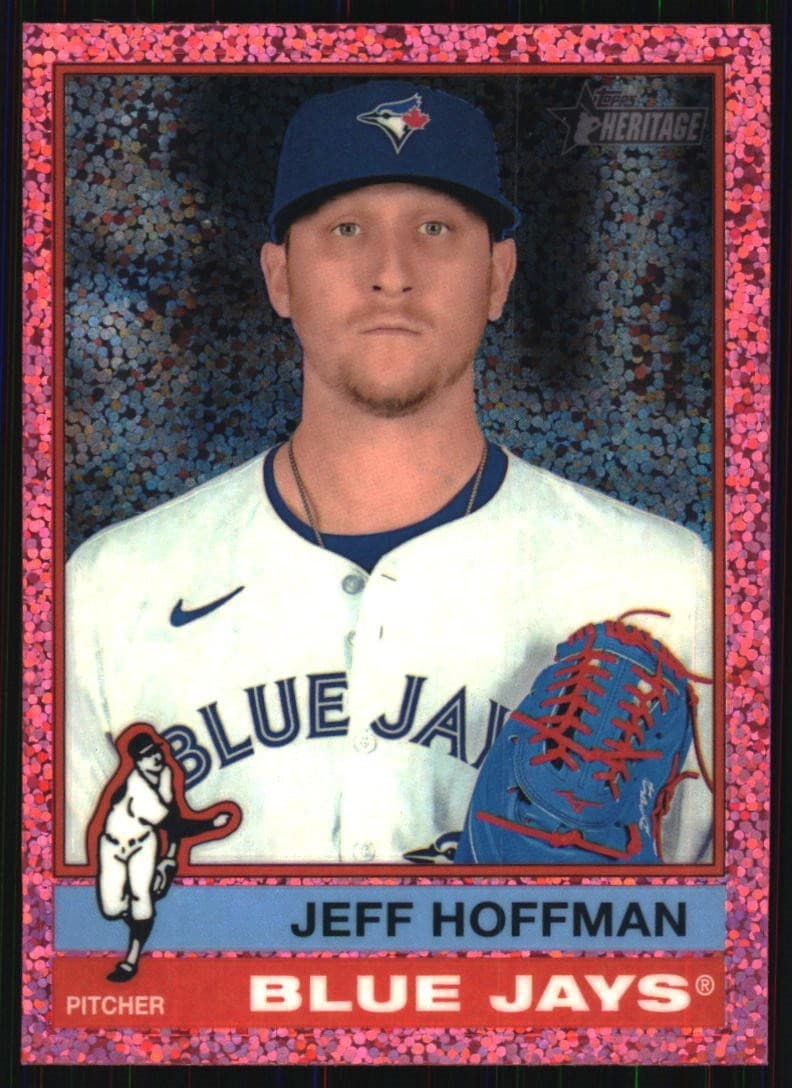 Pink Sparkle Refractors 2025 Topps Heritage