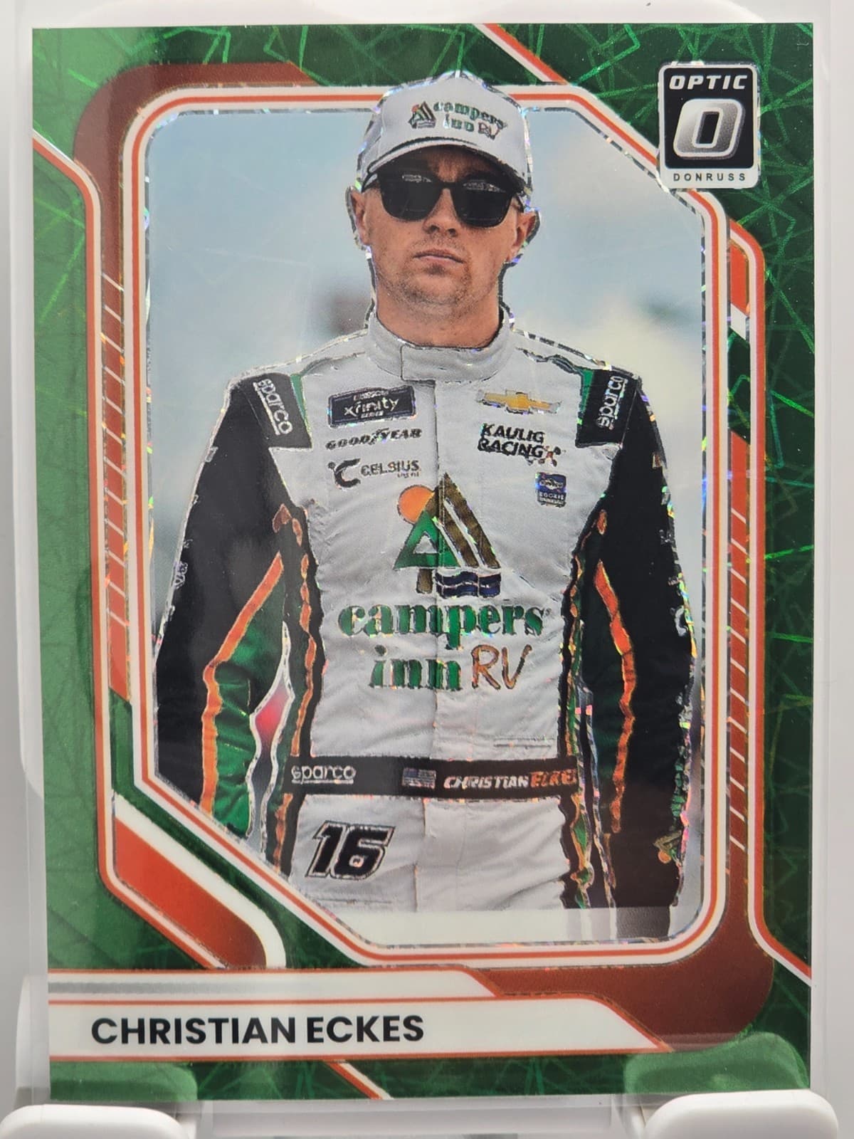 Christian Eckes trading card