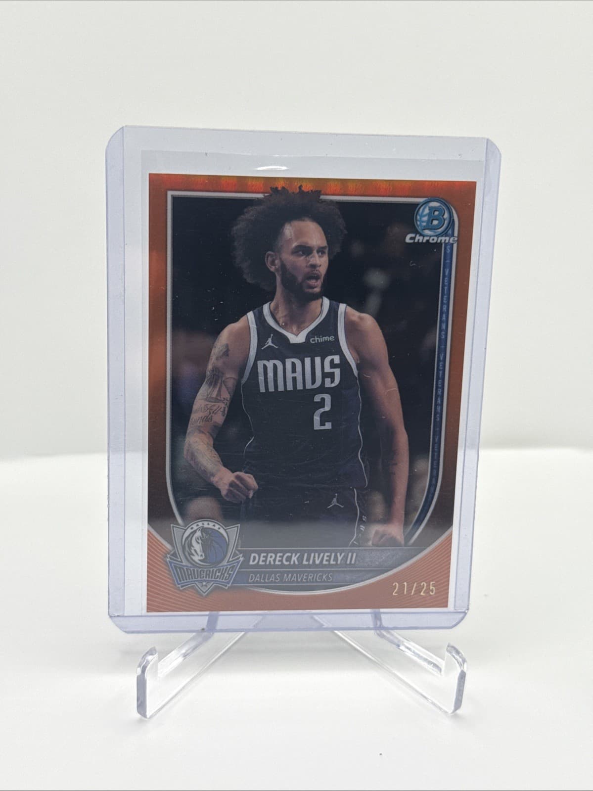 Basketball Dereck Lively 2025 Bowman Chrome 2025 Bowman Chrome