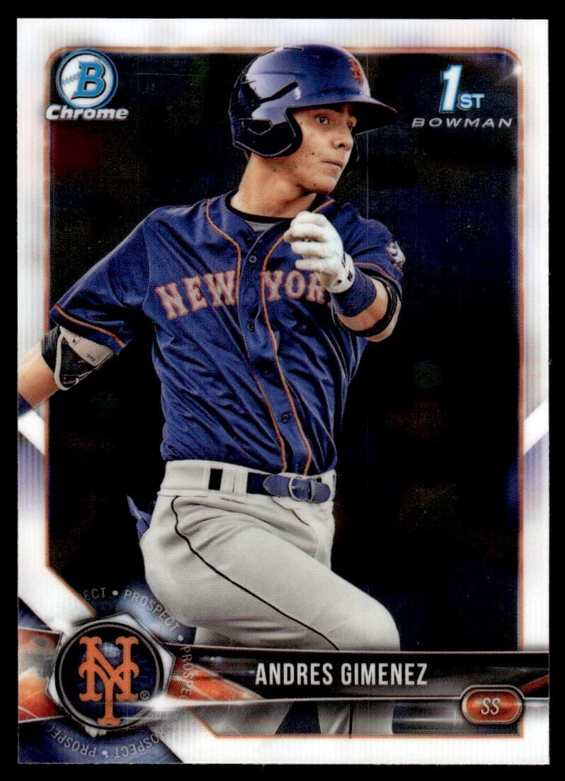 Andres Gimenez 2018 Bowman Chrome 2018 Bowman Chrome