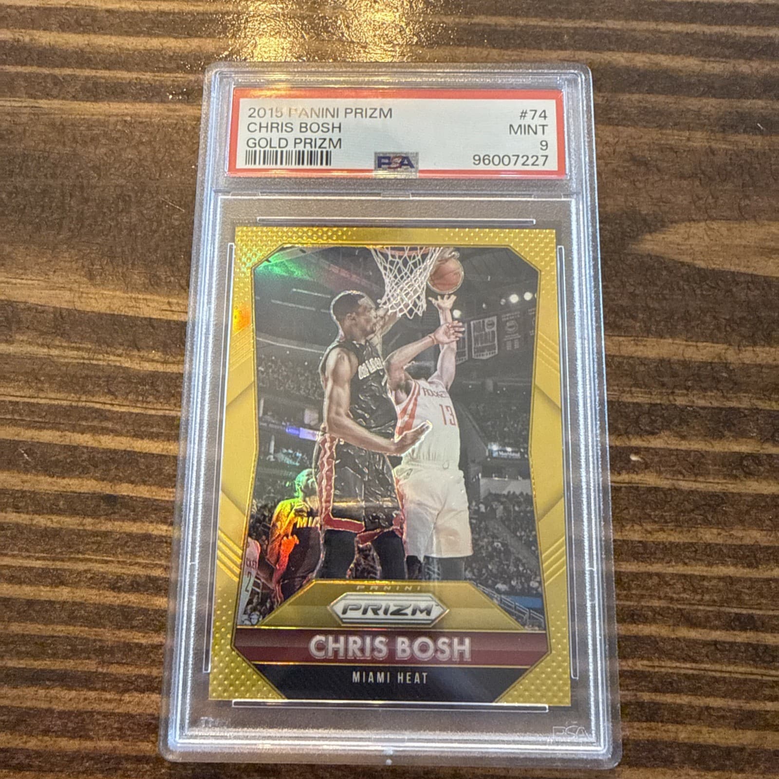 CHRIS BOSH GOLD BASKETBALL GOL 2015 Panini 2015 Panini