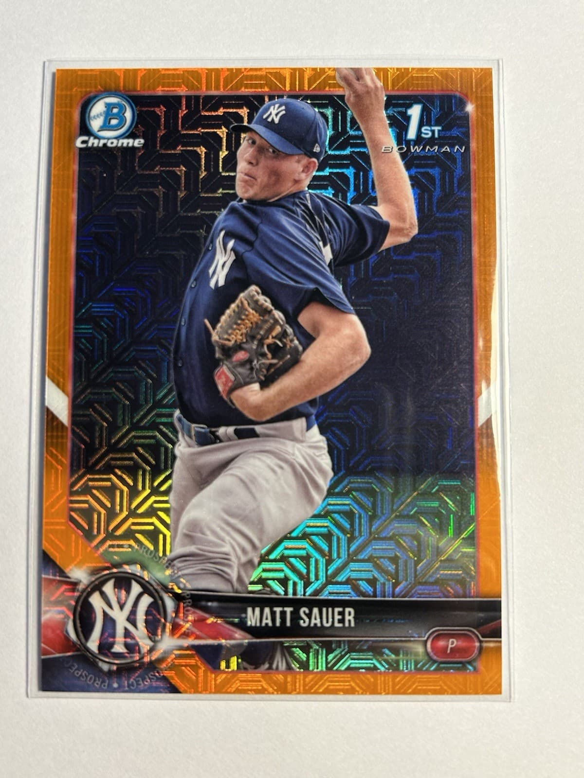 Matt Sauer Prospects 2018 Bowman