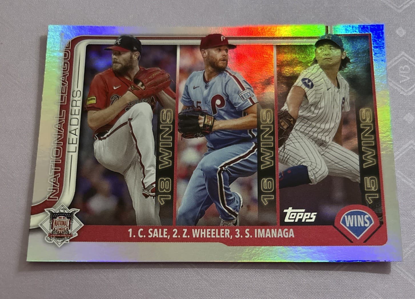 Rainbow Foil 2025 Topps 2025 Topps foil