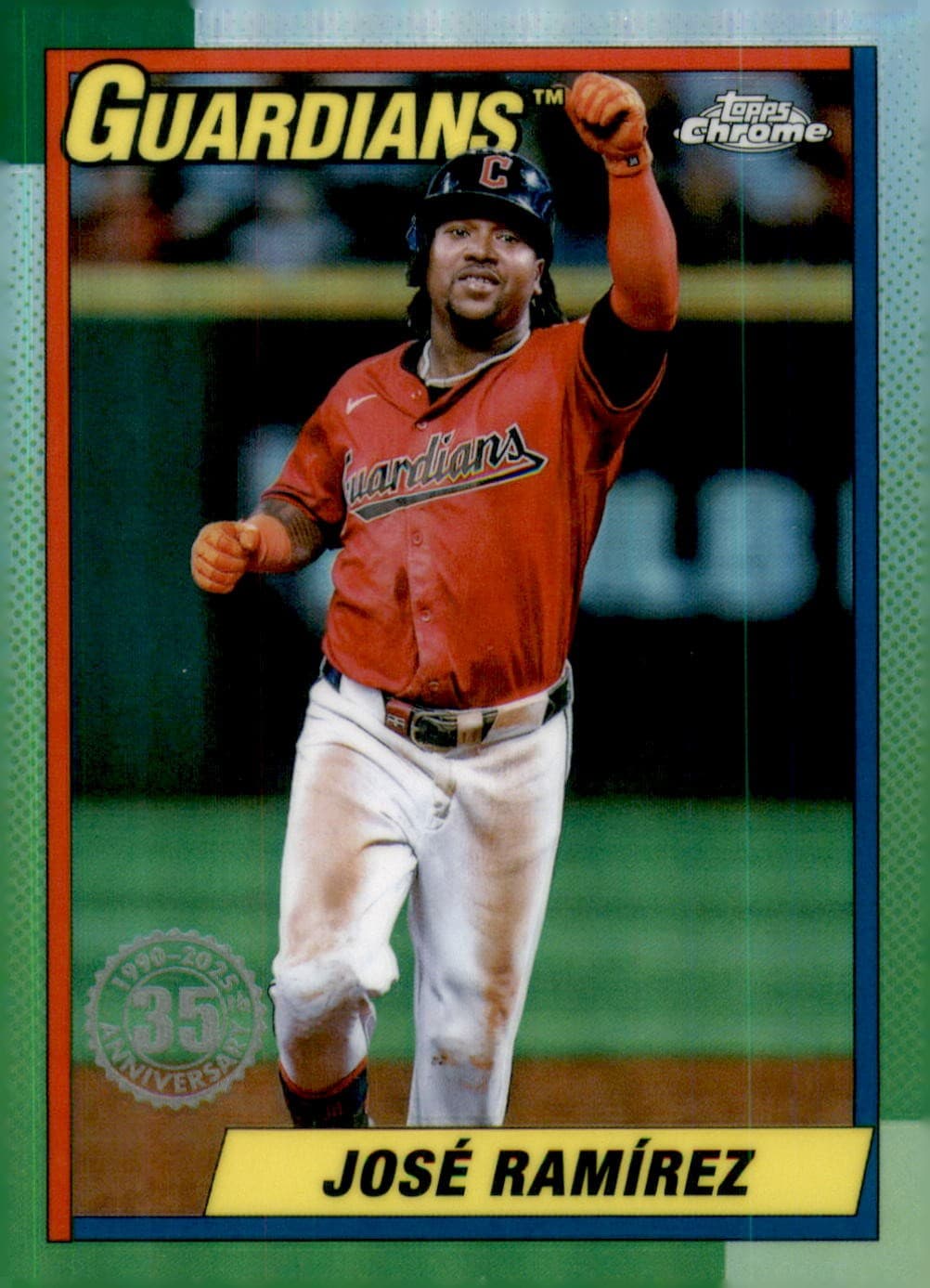 Jose Ramirez Topps 2025 Topps Chrome 2025 Topps Chrome