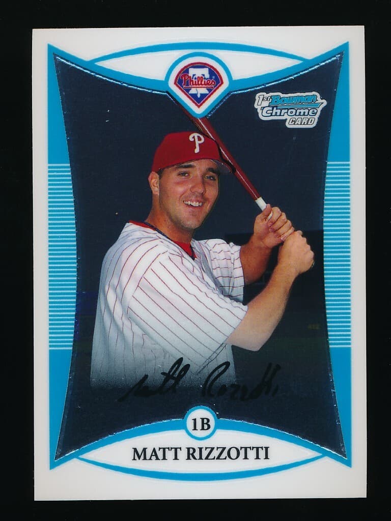 Prospects Matt Rizzotti 2008 Bowman Chrome 2008 Bowman Chrome