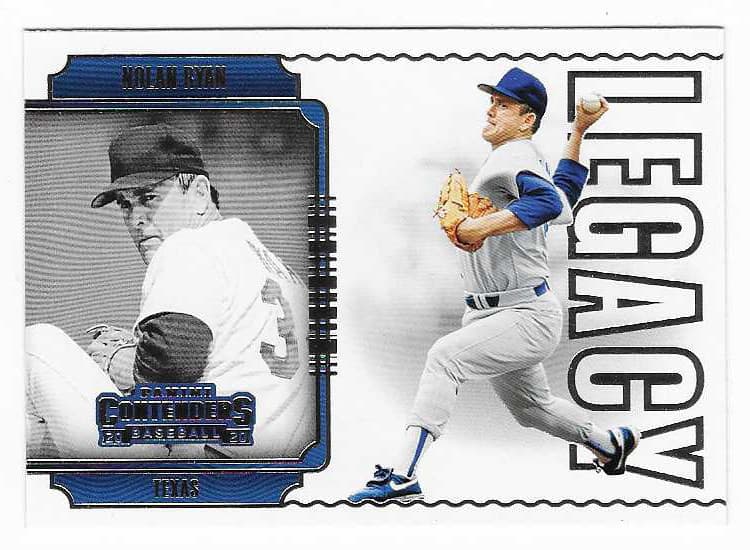 Legacy Nolan Ryan 2020 Panini Contenders 2020 Panini Contenders