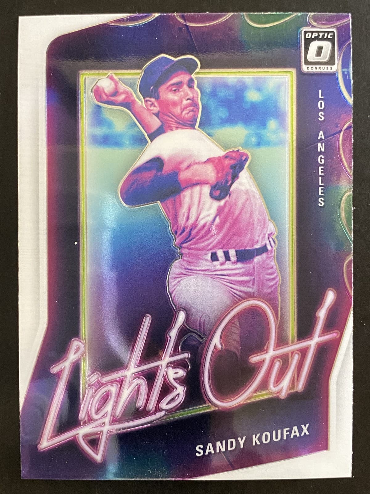 Sandy Koufax Baseball 2021 Donruss Optic 2021 Donruss Optic