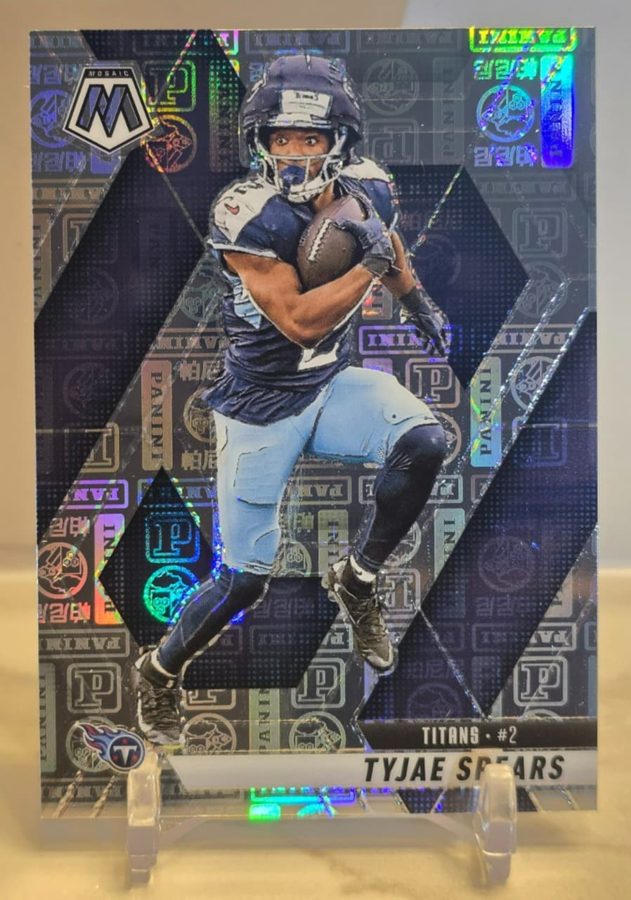 TYJAE SPEARS Football SILVER K 2025 Panini Mosaic 2025 Panini Mosaic