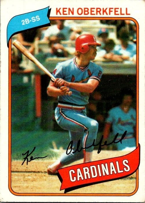 Ken Oberkfell 1980 Topps 1980 Topps