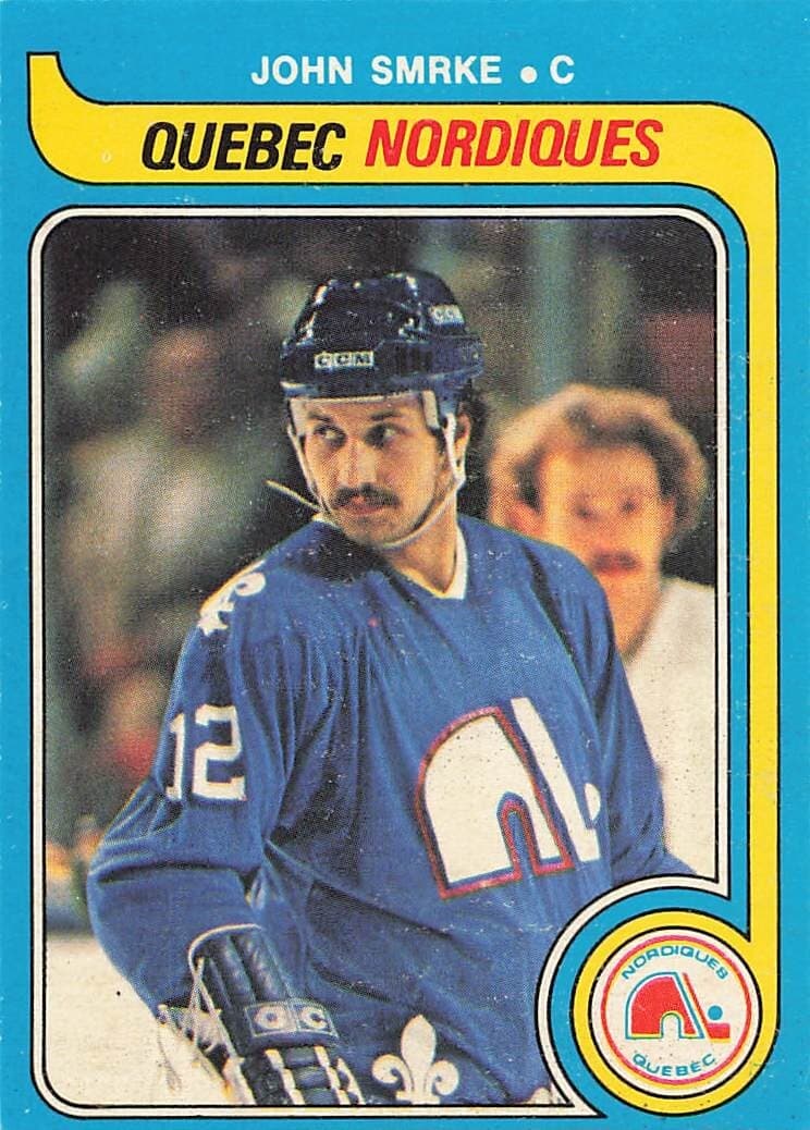 John Smrke trading card