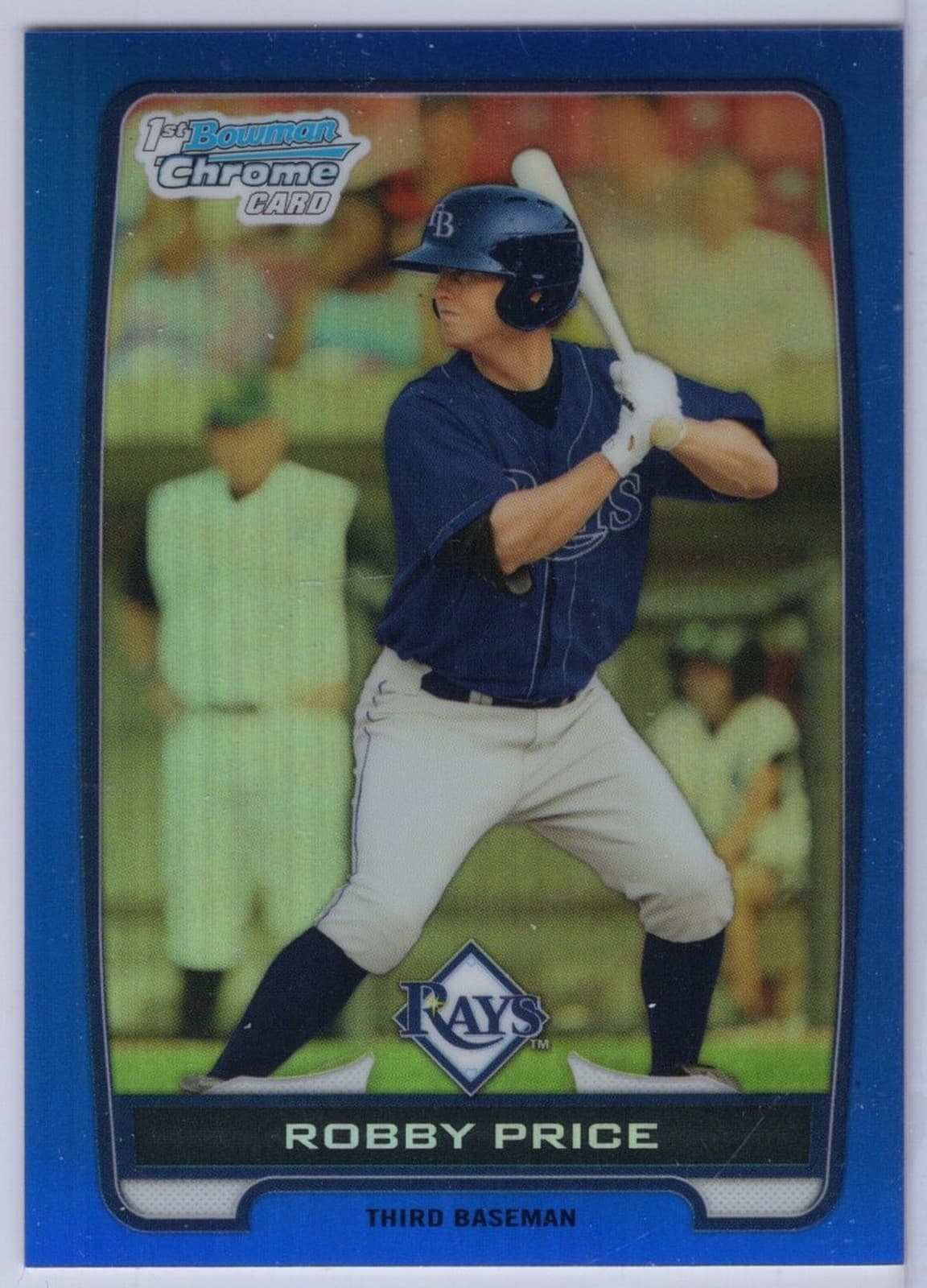 Blue Robby Price 2012 Bowman Chrome