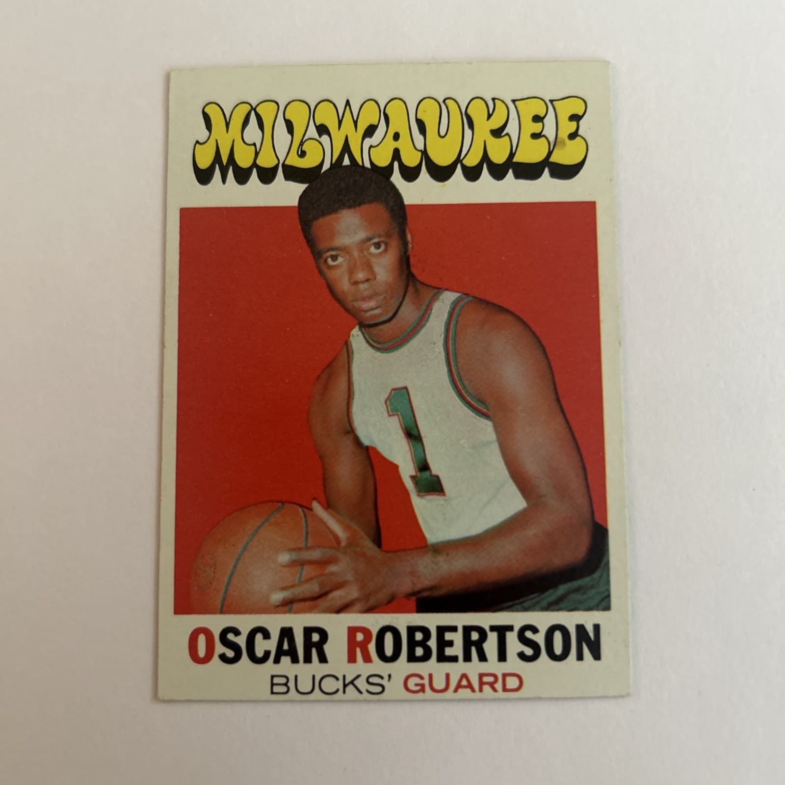 -72 BASKETBALL OSCAR ROBERTSON #1