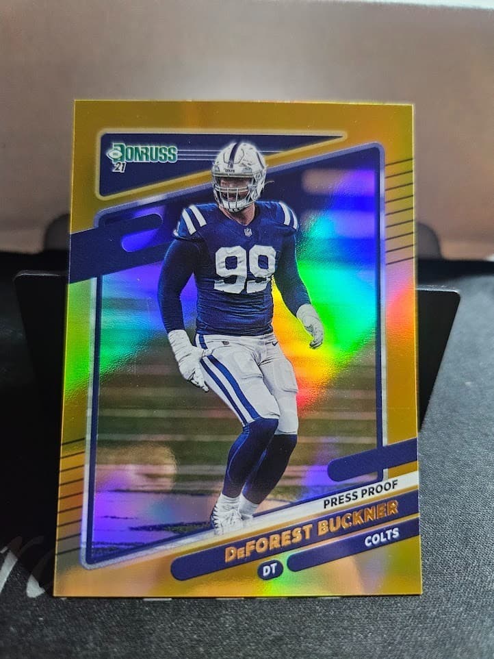 Football Premium Gold 2021 Donruss