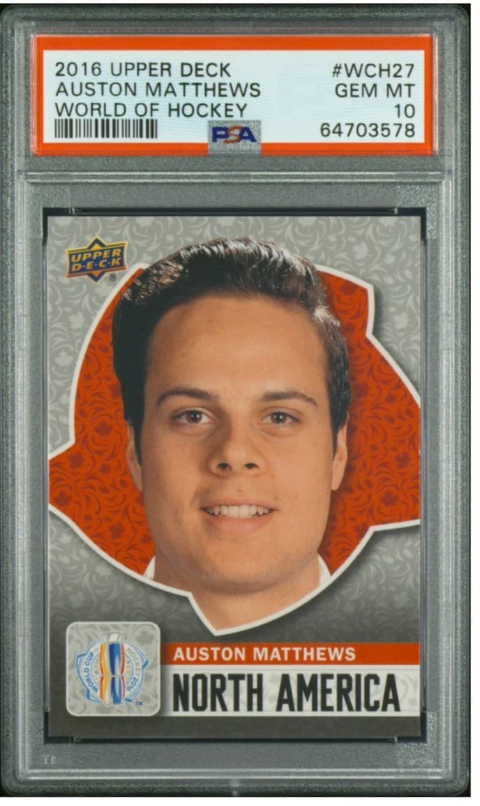 AUSTON MATTHEWS WORLD CUP OF H 2016 Upper Deck 2016 Upper Deck