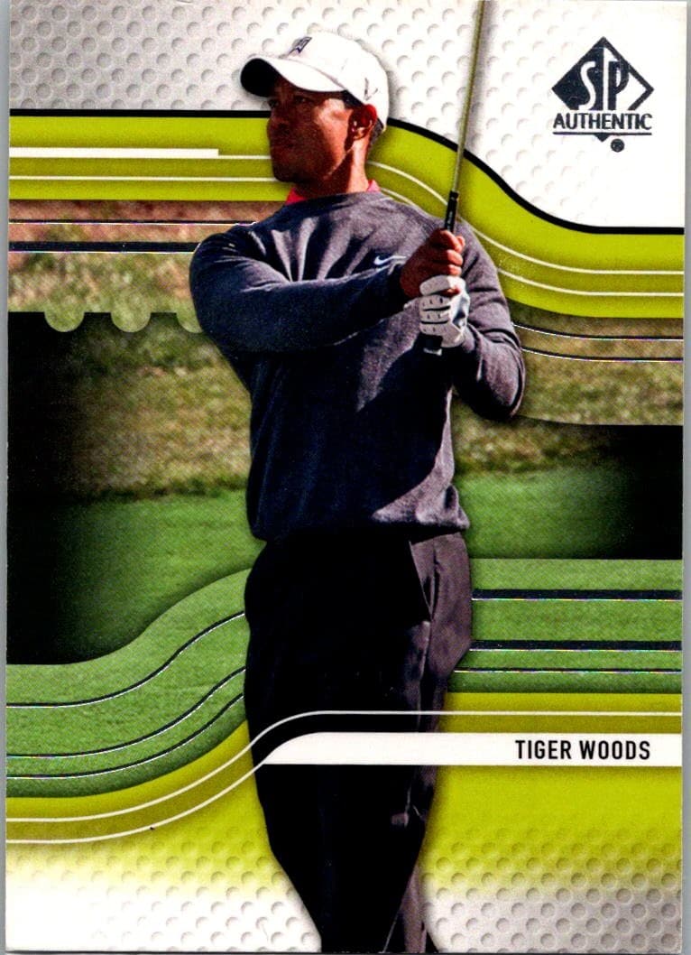 Authentic Tiger Woods #1