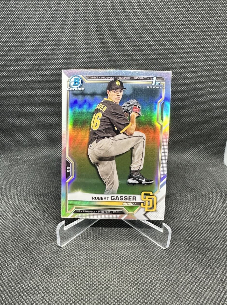Robert Gasser 2021 Bowman Draft