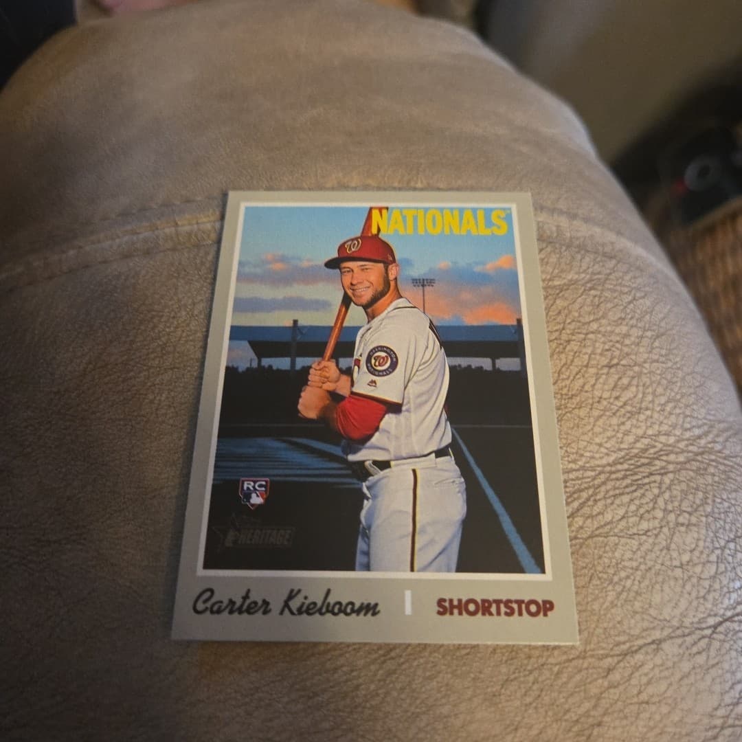 High Number Carter 2019 Topps Heritage 2019 Topps Heritage