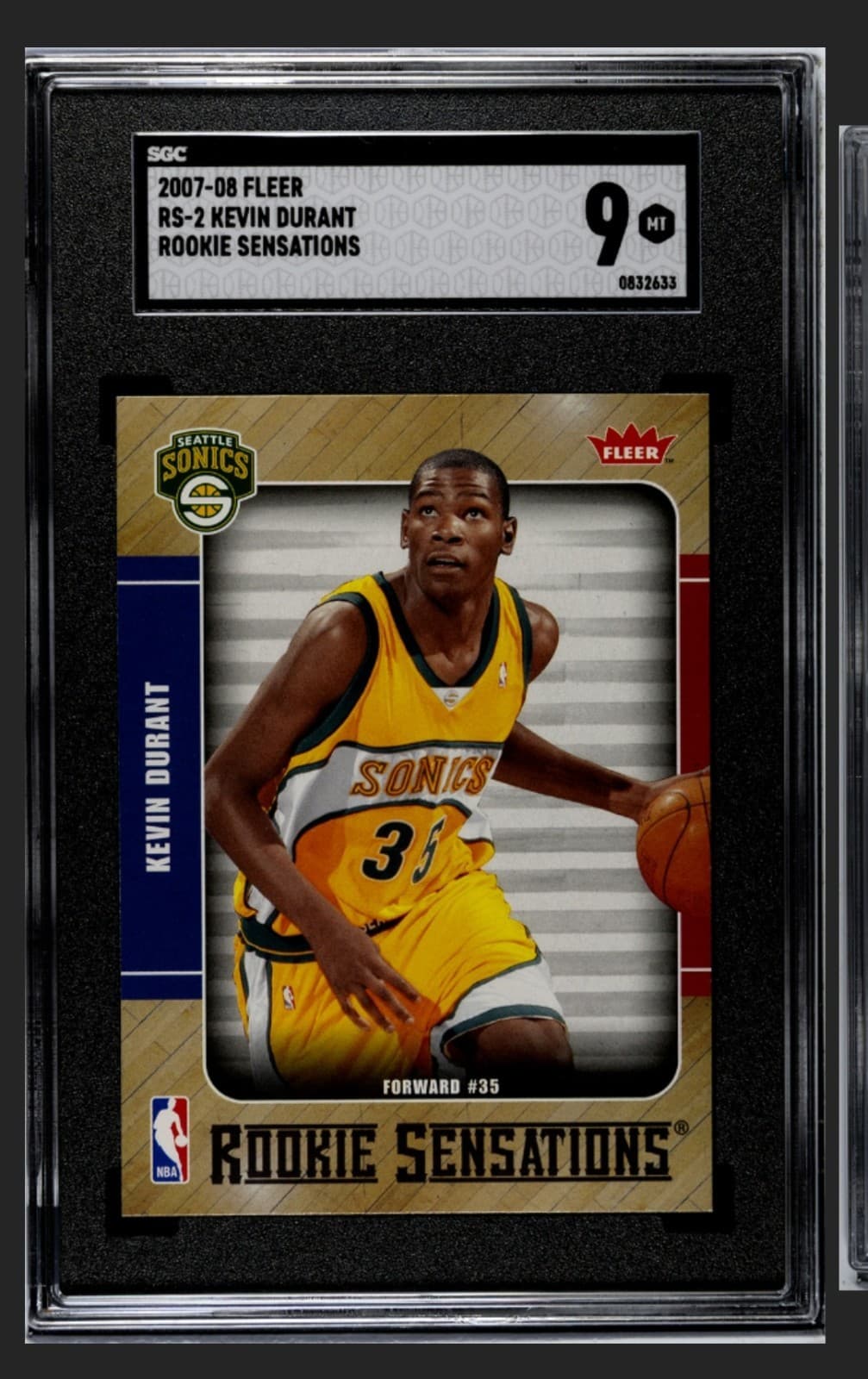 Sensations Kevin Durant 2007 Fleer