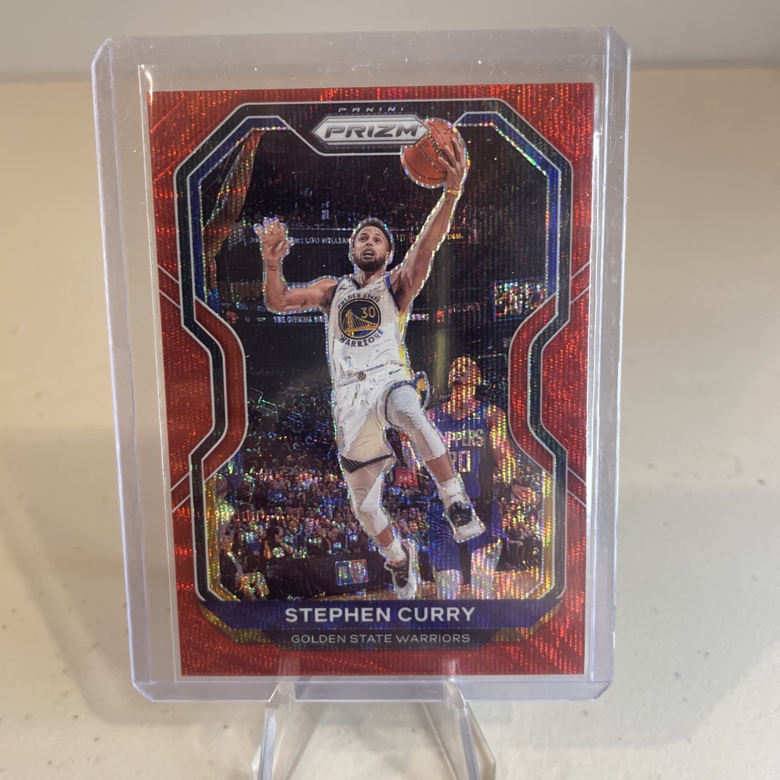 Stephen Curry Ruby 2020 Panini Prizm 2020 Panini Prizm wave