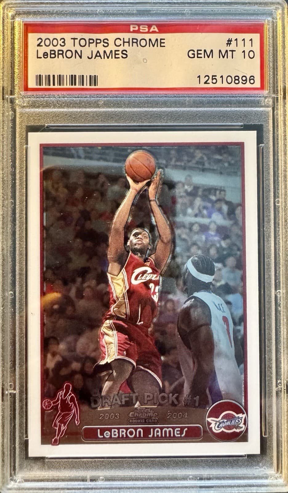 Lebron James Cavaliers 2003 Topps Chrome 2003 Topps Chrome
