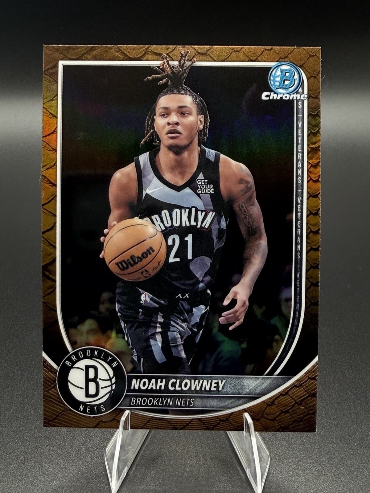 Basketball Reptilian Noah 2025 Bowman Chrome 2025 Bowman Chrome