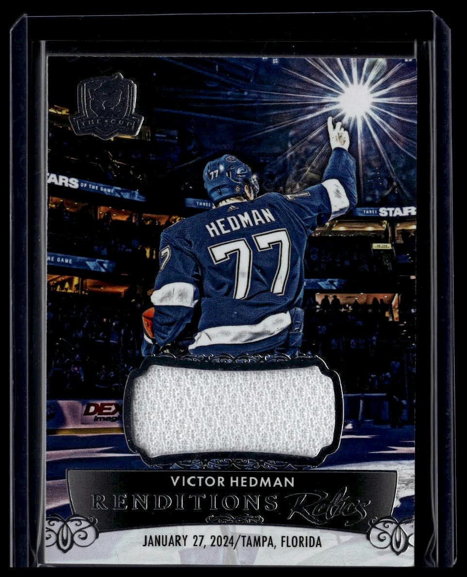 Victor Hedman trading card