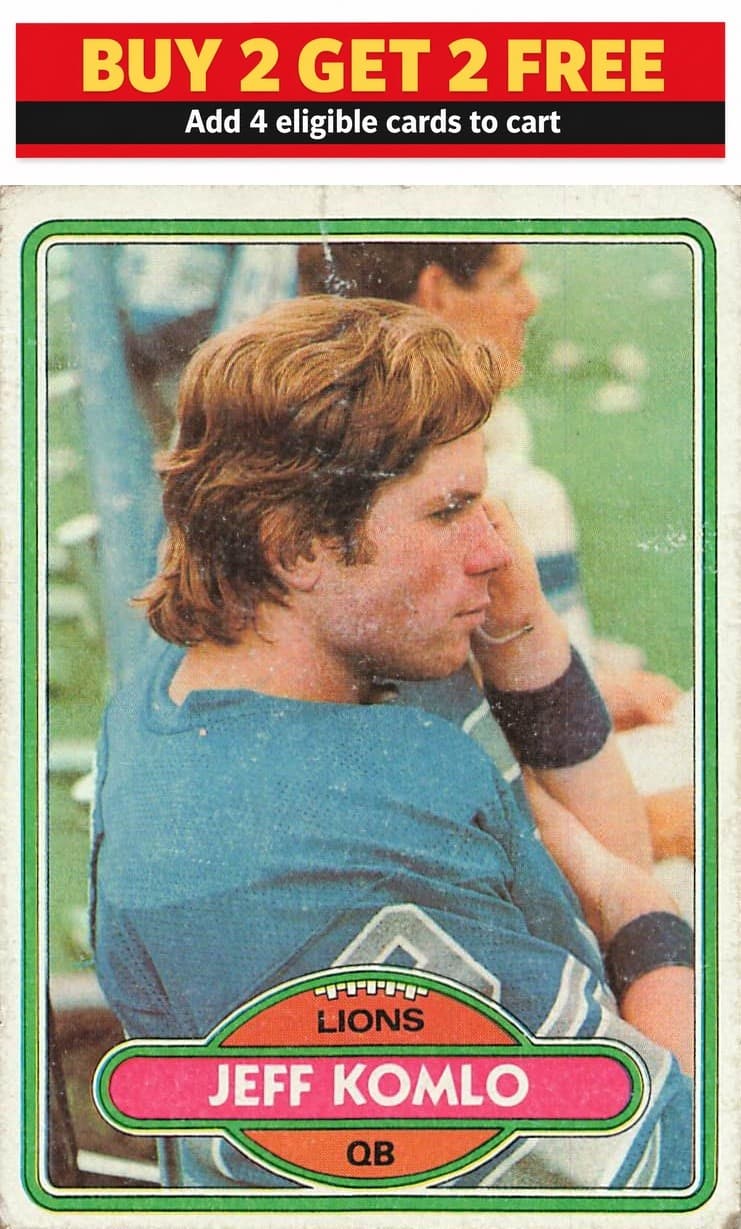 Jeff Komlo 1980 Topps
