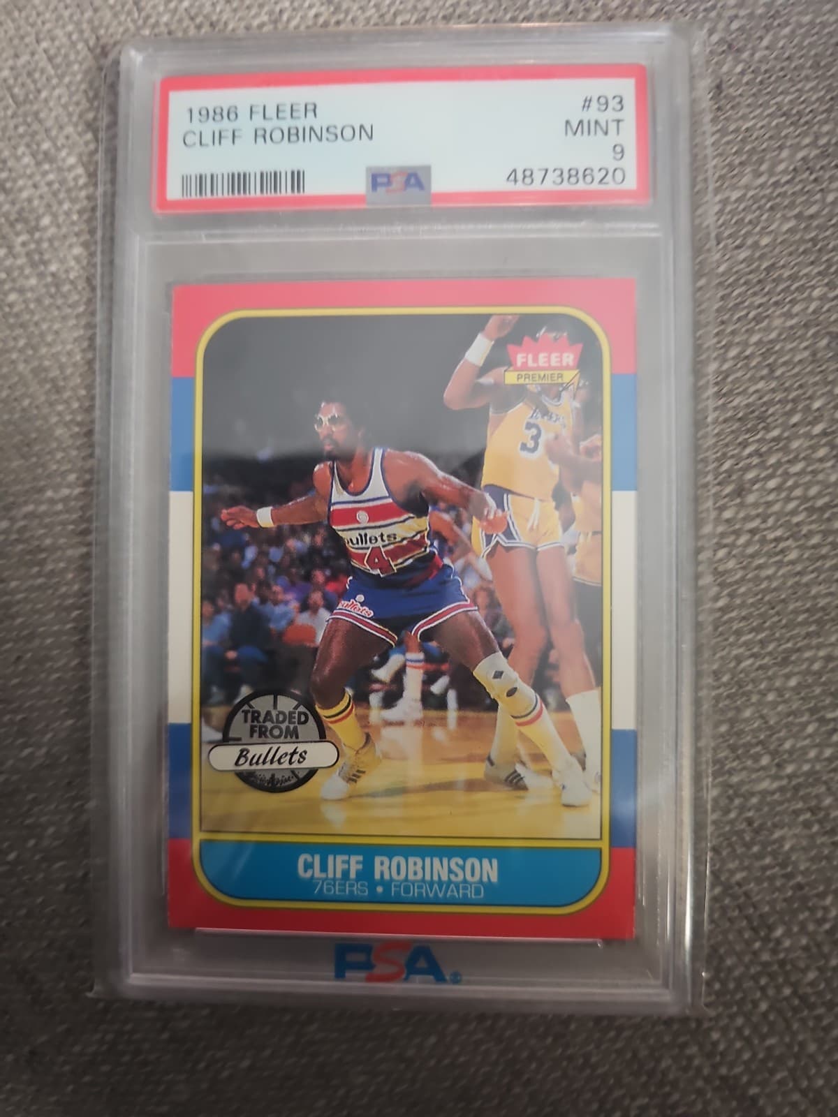 Cliff Robinson Set 1986 Fleer 1986 Fleer
