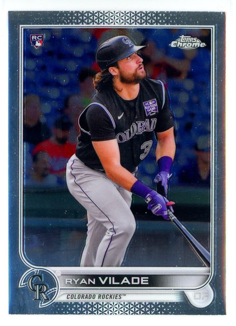 Ryan Vilade Rockies 2022 Topps Chrome 2022 Topps Chrome