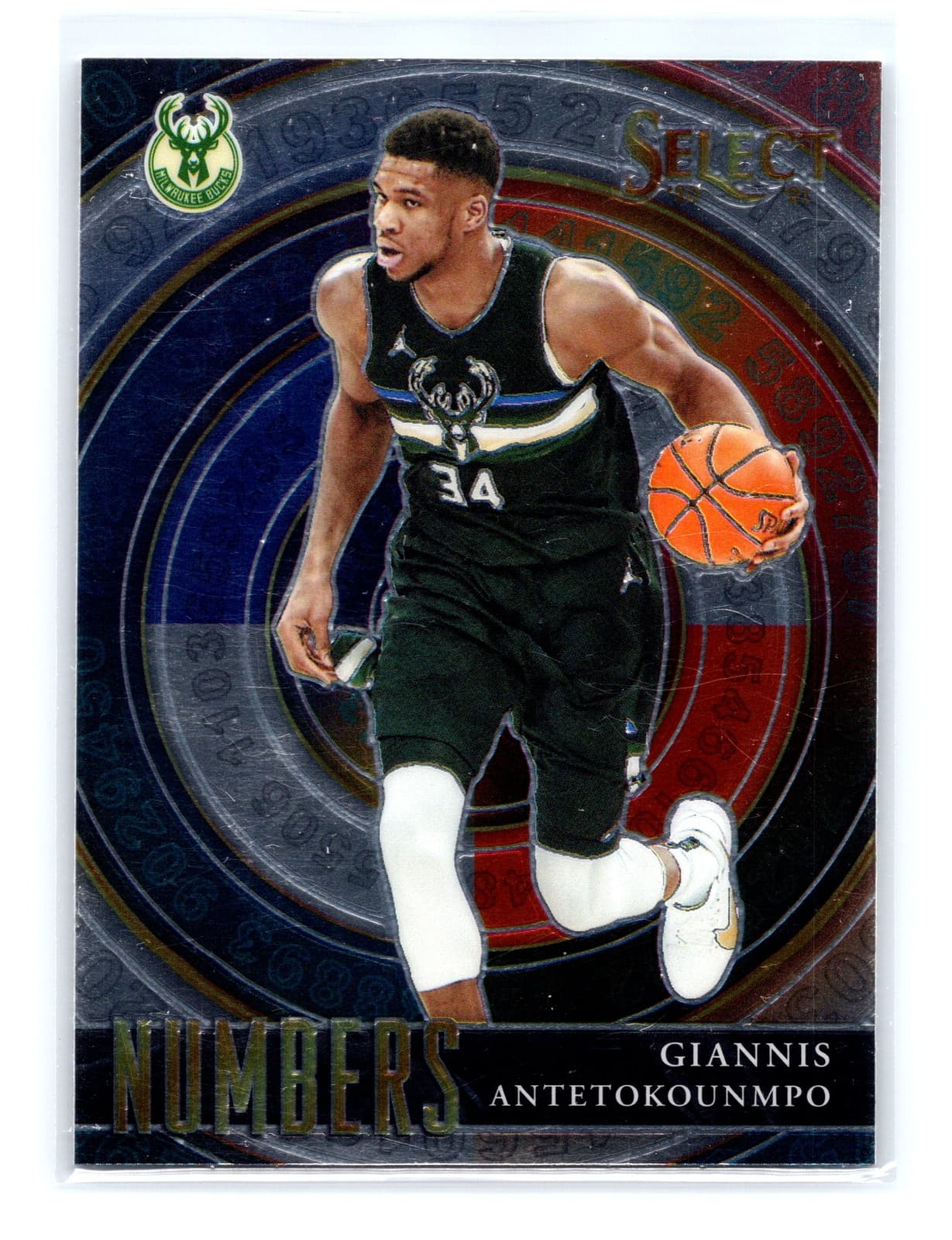 Basketball Giannis Antetokounmpo 2020 Panini Select 2020 Panini Select