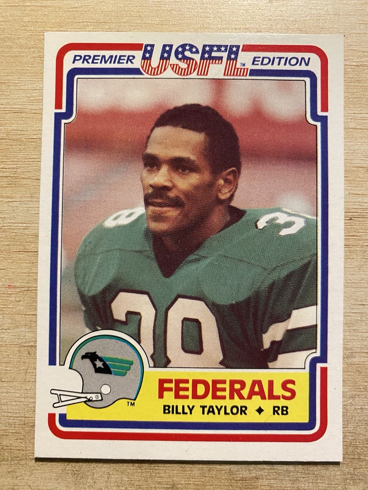 Football Billy Taylor 1984 Topps 1984 Topps