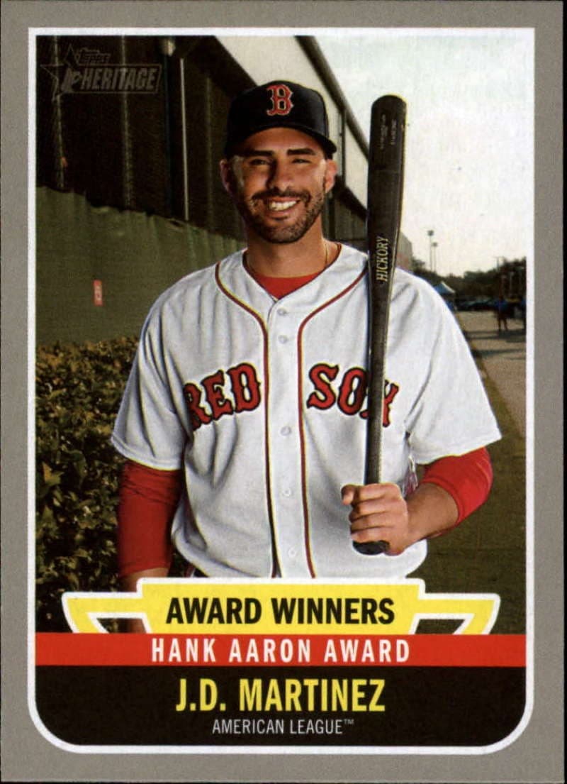 HIGH NUMBER AWARD WINNERS -9 J 2019 Topps Heritage 2019 Topps Heritage
