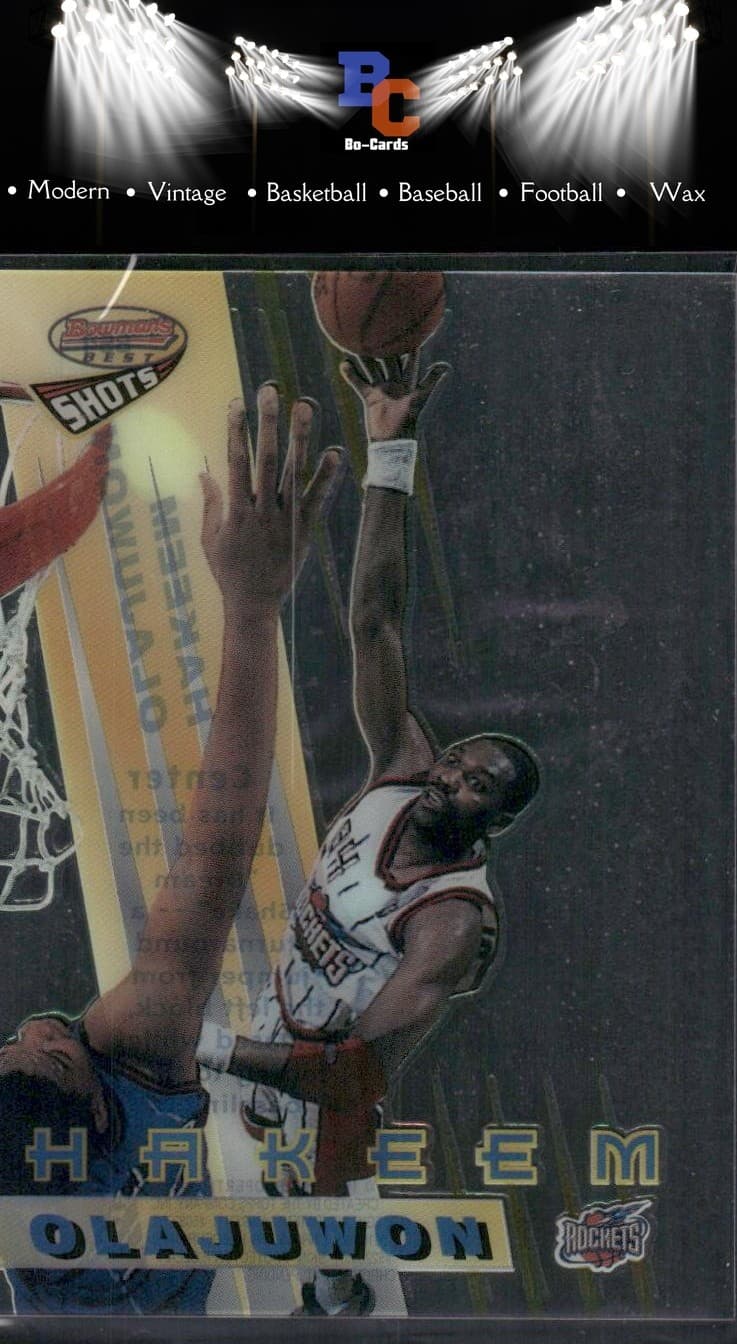 Best Hakeem Olajuwon 1996 Bowman 1996 Bowman