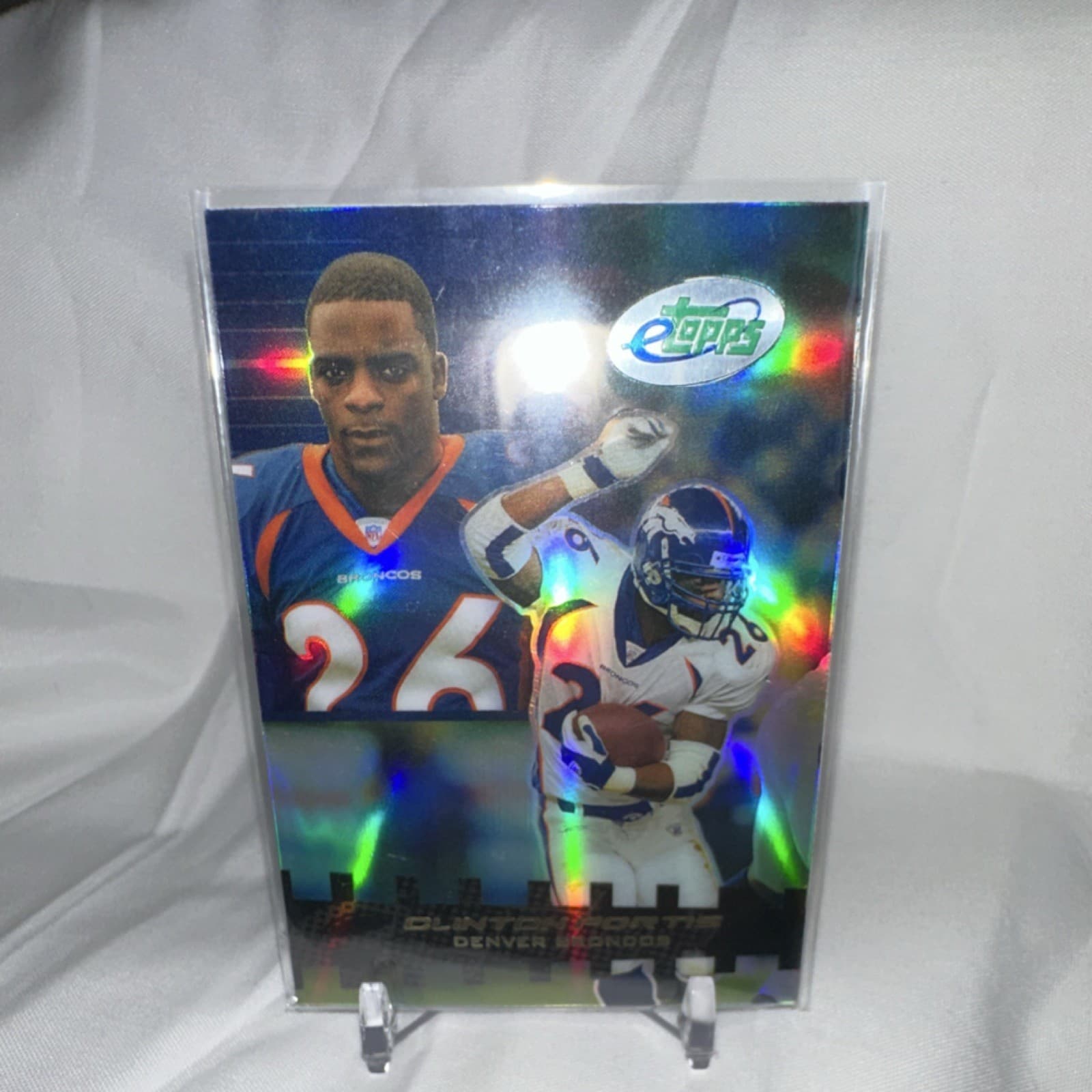 Clinton Portis Serial 2003 Topps