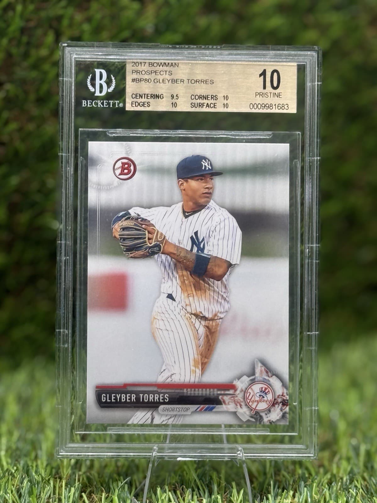 Gleyber Torres 2017 bowman Bowman