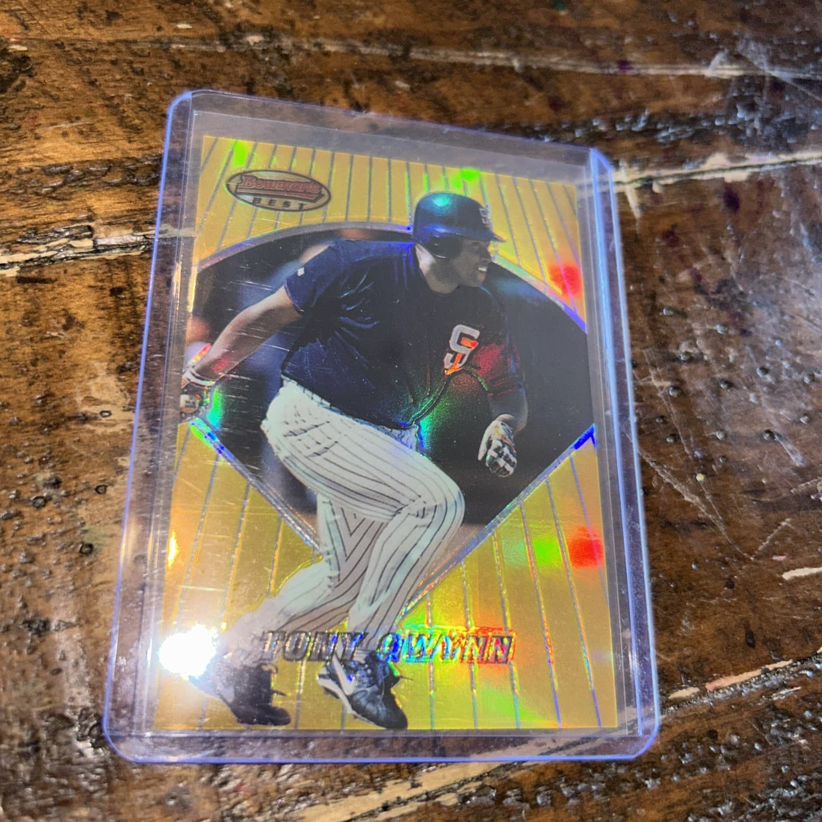 ’s Best TONY GWYNN 38 HOF 1996 Bowman 1996 Bowman refractor