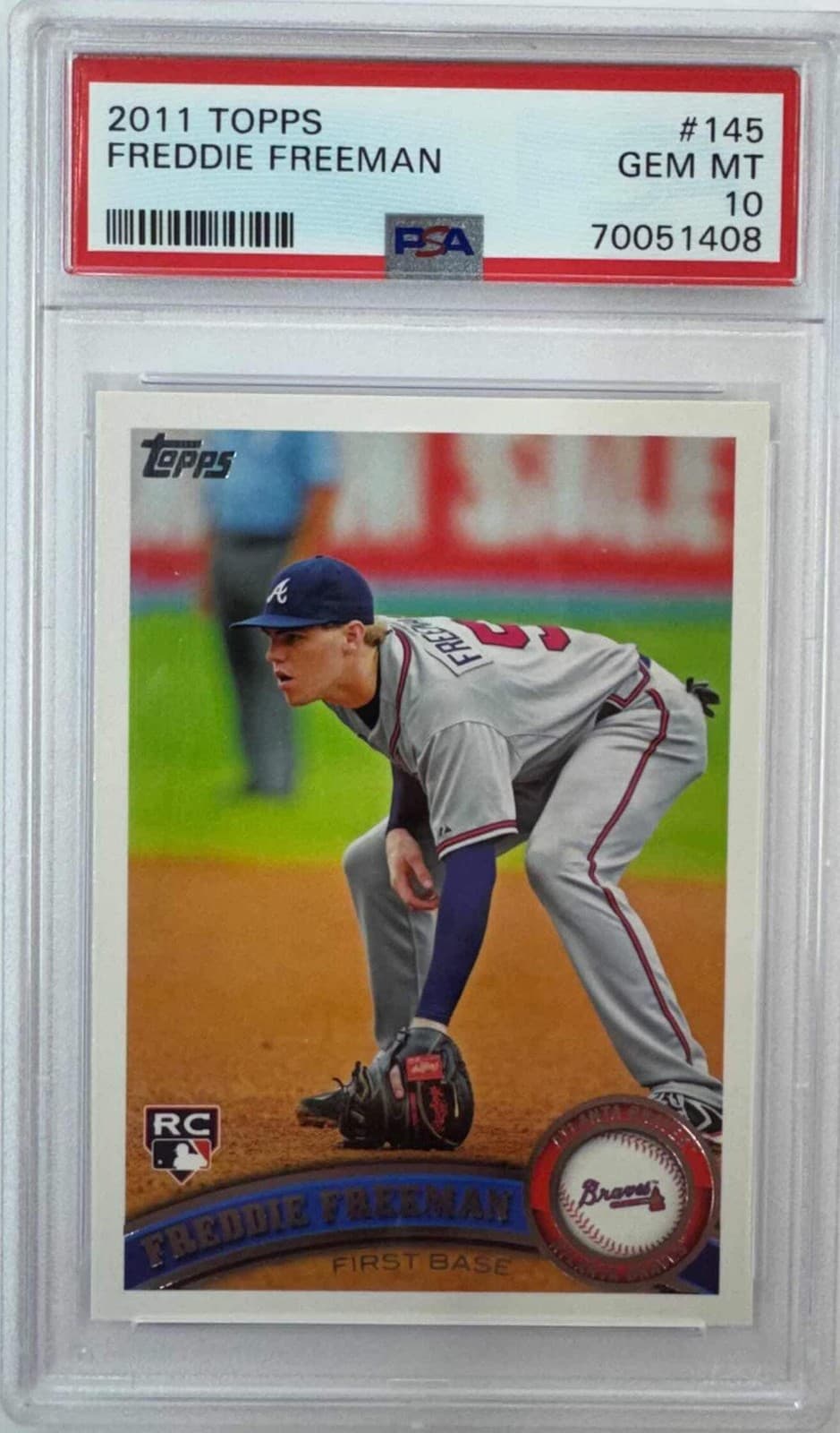 Freddie Freeman Baseball 2011 Topps 2011 Topps