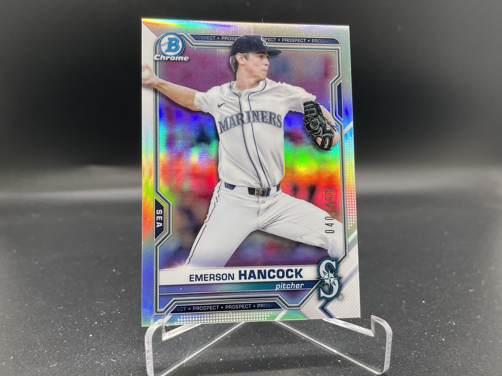 Emerson Hancock 2021 Bowman Chrome 2021 Bowman Chrome