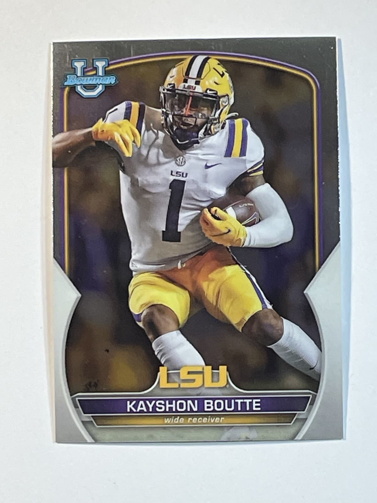 University Kayshon Boutte 2022 Bowman Chrome