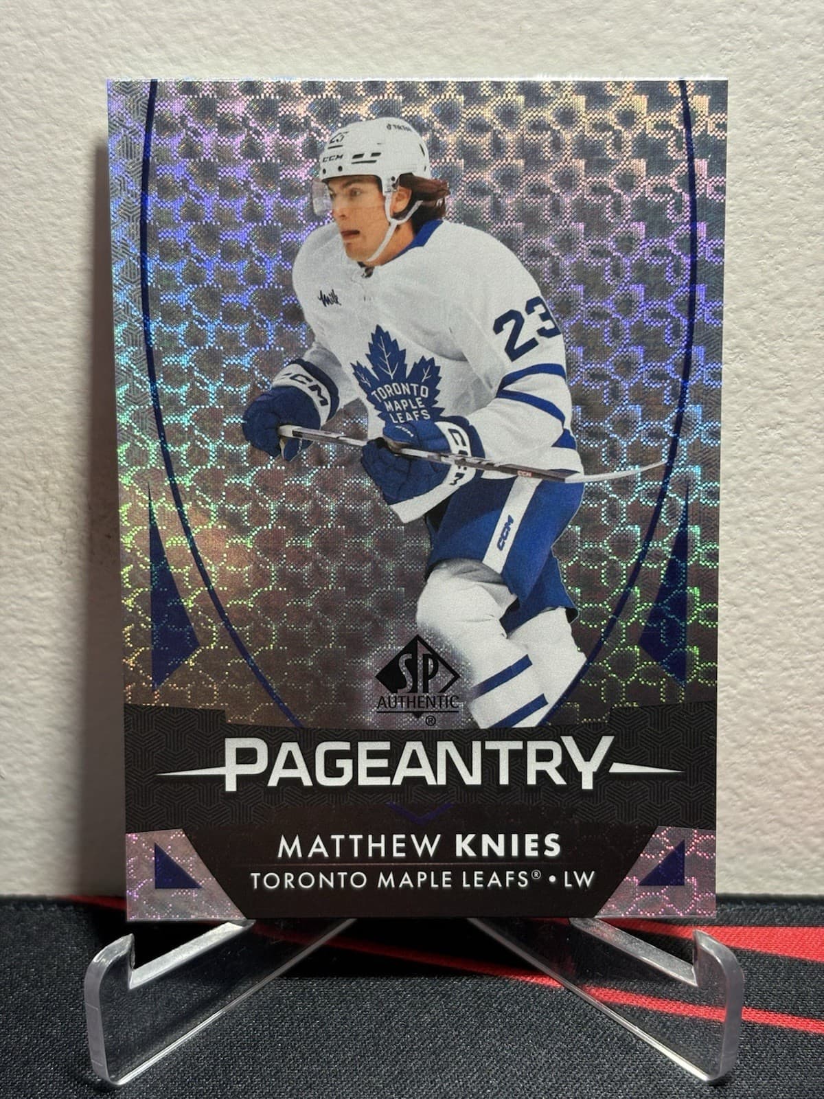 Matthew Knies trading card