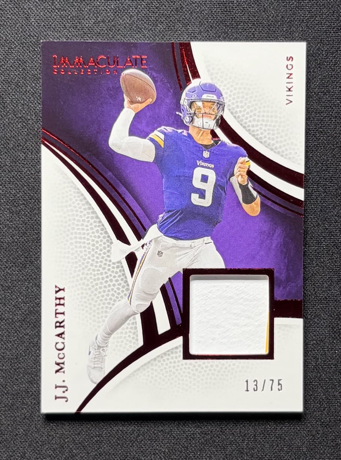 Immaculate Collection 2025 Panini 2025 Panini red