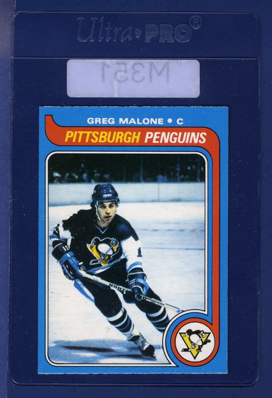 Greg Malone trading card