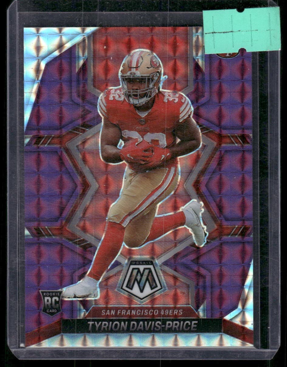 Tyrion Davis 2022 Panini Mosaic 2022 Panini Mosaic purple