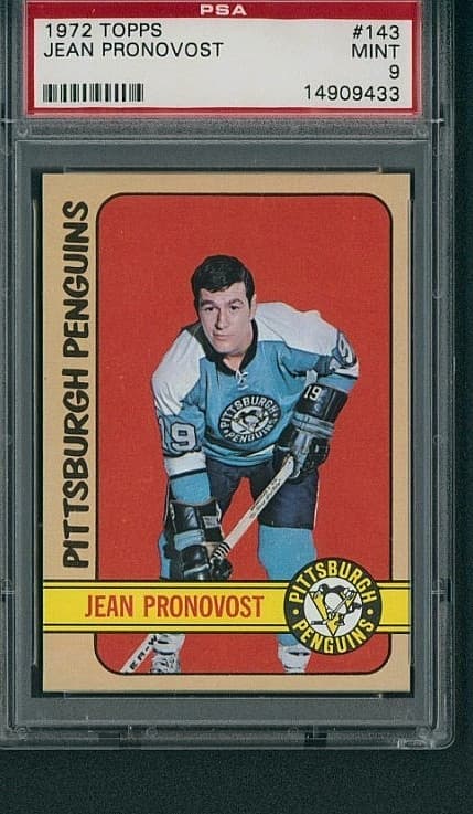 Jean Pronovost 1972 topps