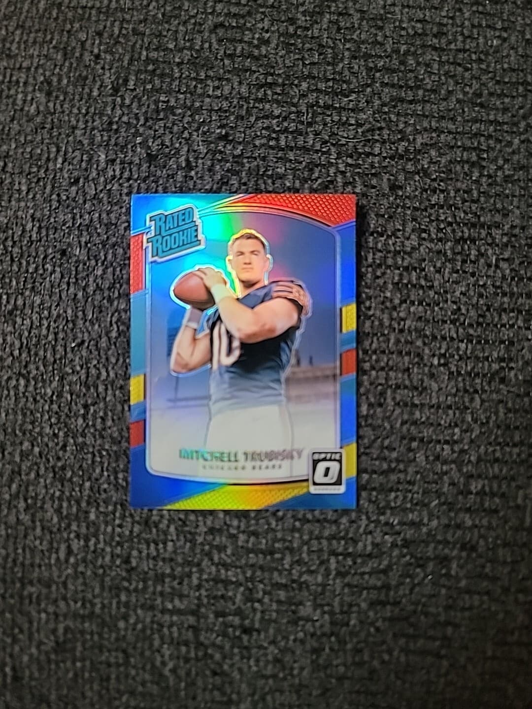 Football Mitchell Trubisky 2017 Donruss Optic 2017 Donruss Optic