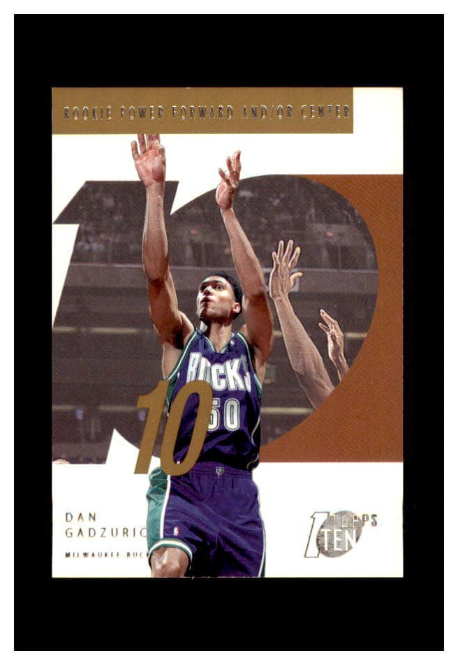 -03 TEN BASKETBALL DAN GADZURI 2002 Topps
