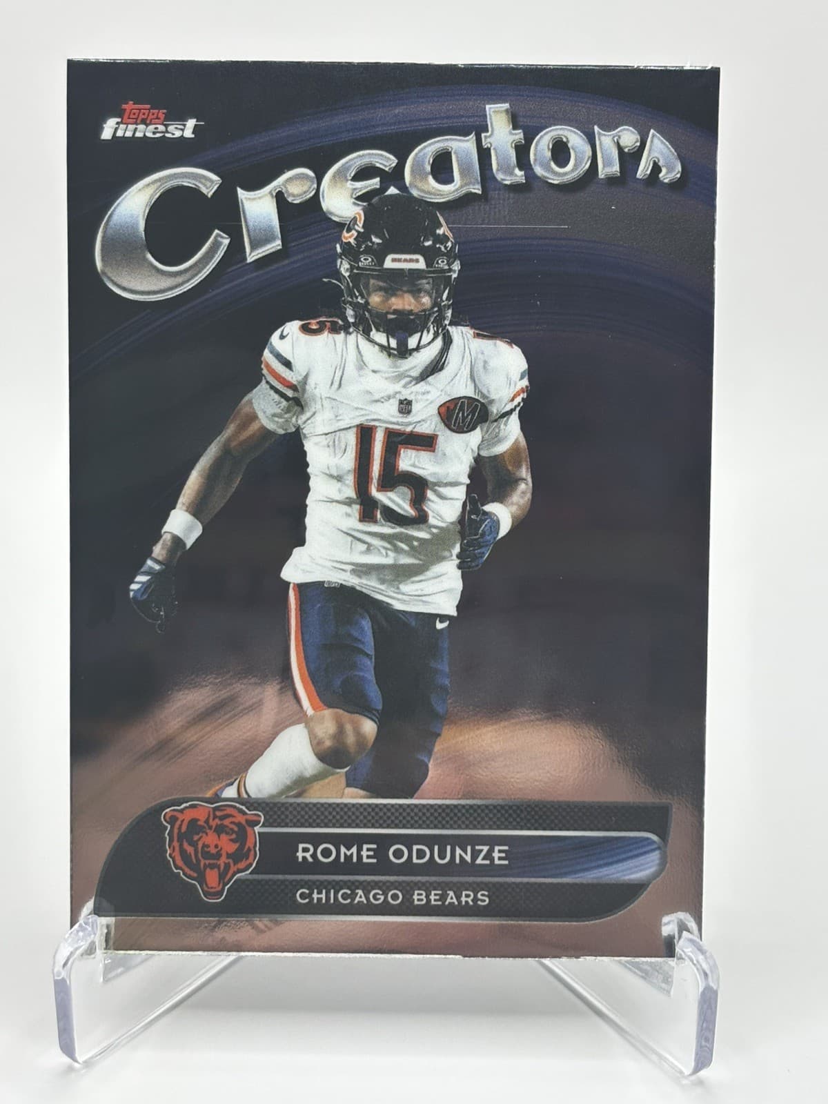 Football Rome Odunze 2025 Topps Finest 2025 Topps Finest