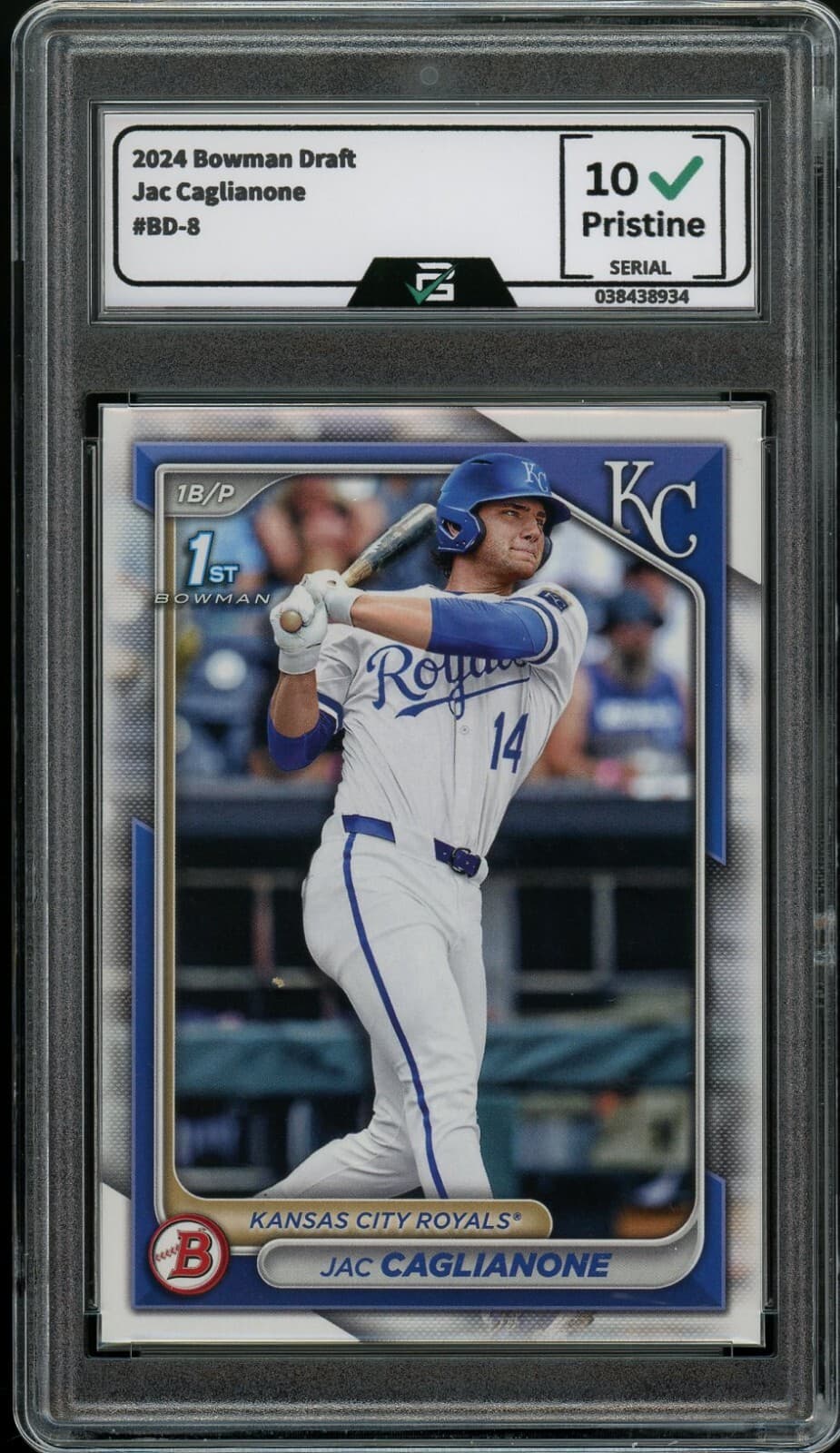 Jac Caglianone 2024 bowman Bowman Draft